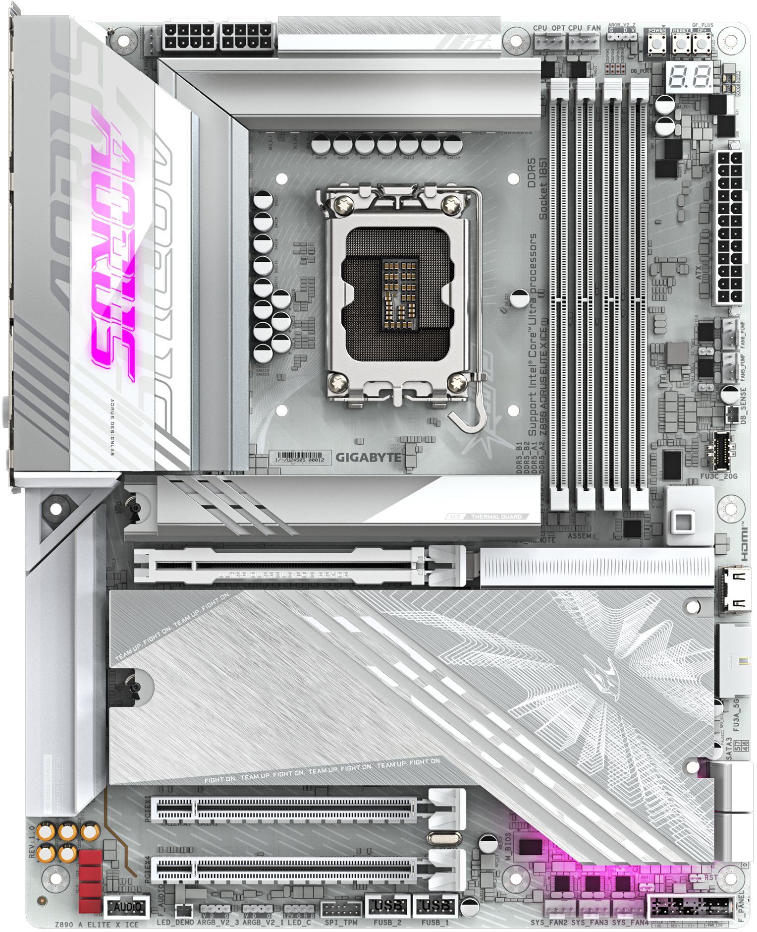 Picture of Picture of Motherboard Gigabyte Z890 Aorus Elite X ICE
