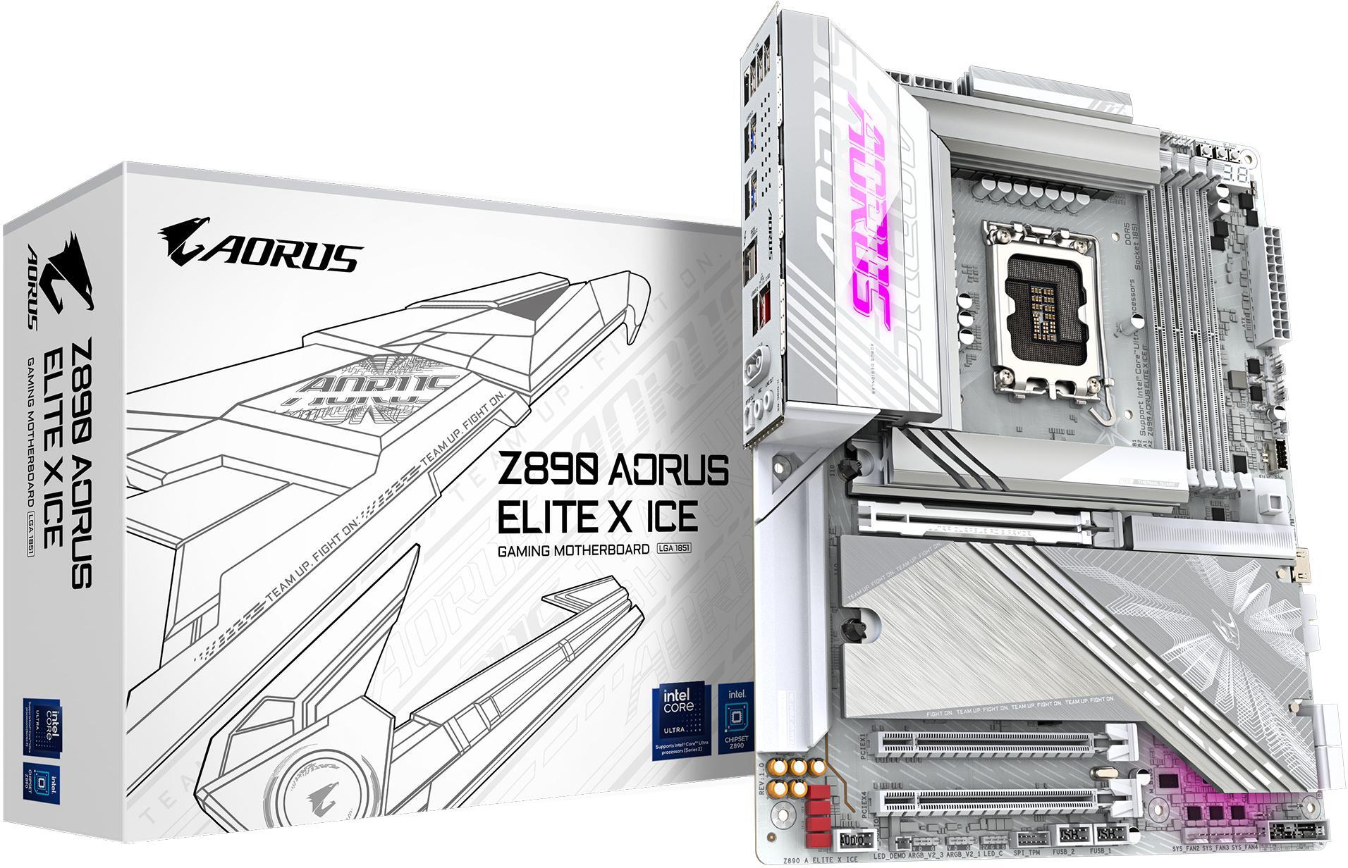 Picture of Picture of Motherboard Gigabyte Z890 Aorus Elite X ICE