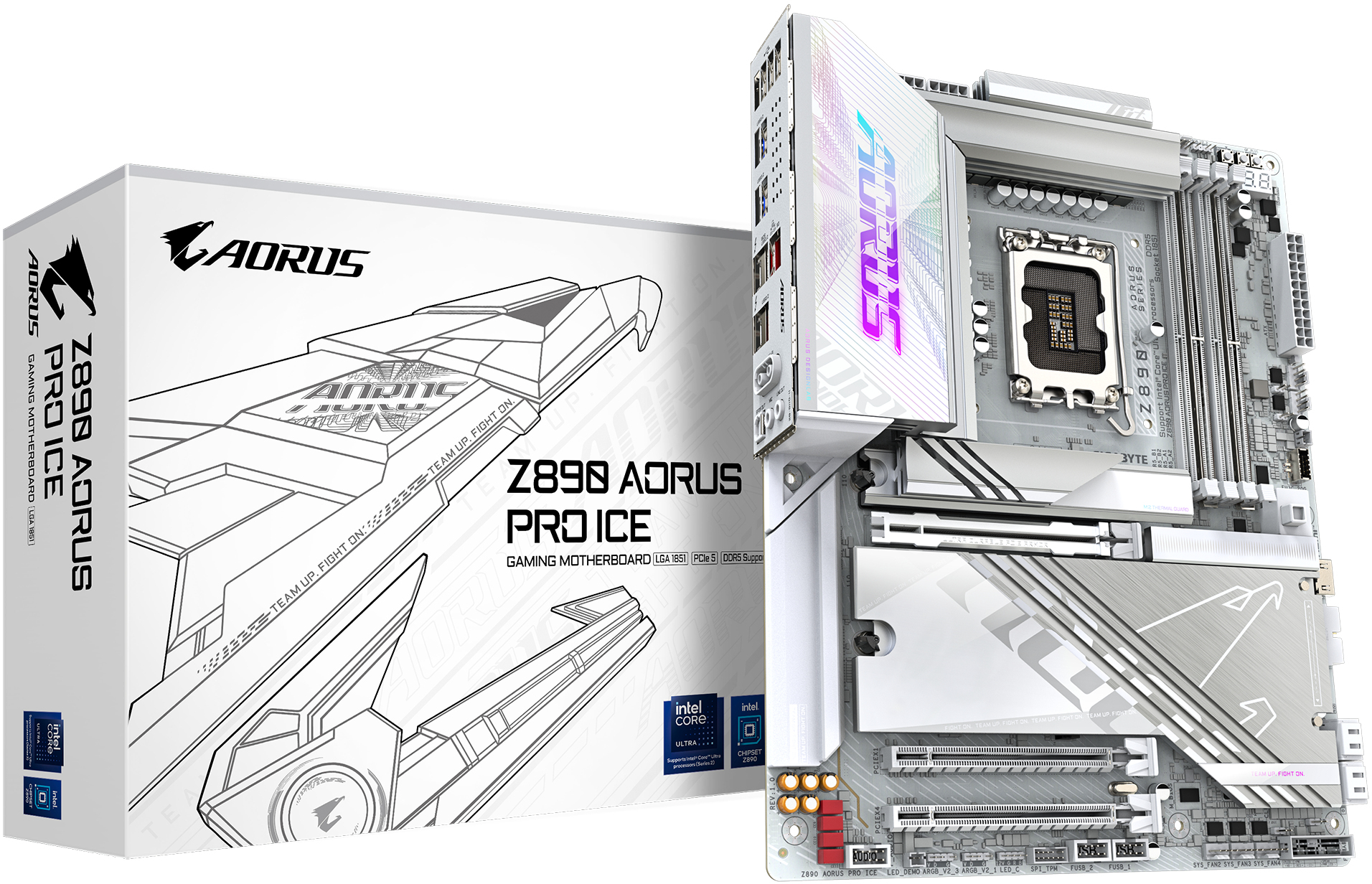 Picture of Picture of Motherboard Gigabyte Z890 Aorus Pro ICE