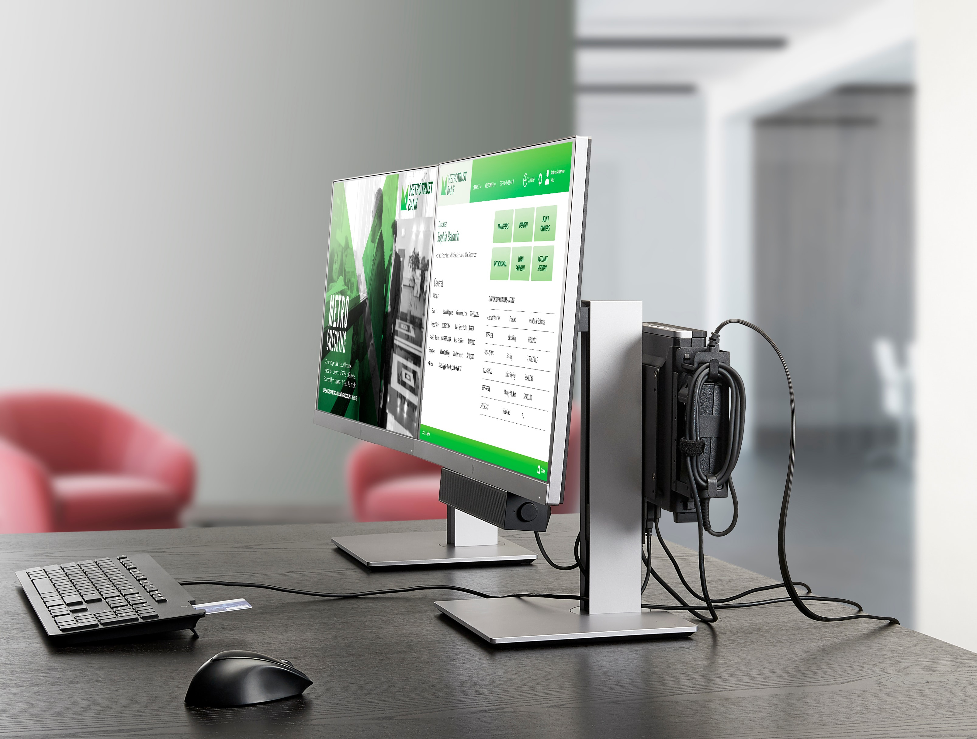 Picture of Picture of Teclado HP com leitor de smart card