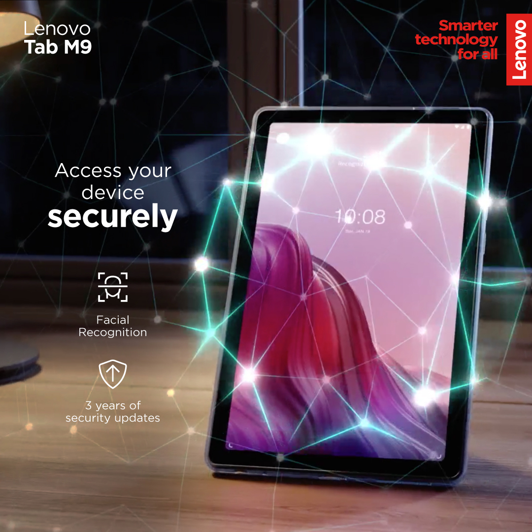Lenovo - Tablet Lenovo Tab M9 TB-310FU 9.0" (4 / 64GB) WiFi Cinzento + Capa