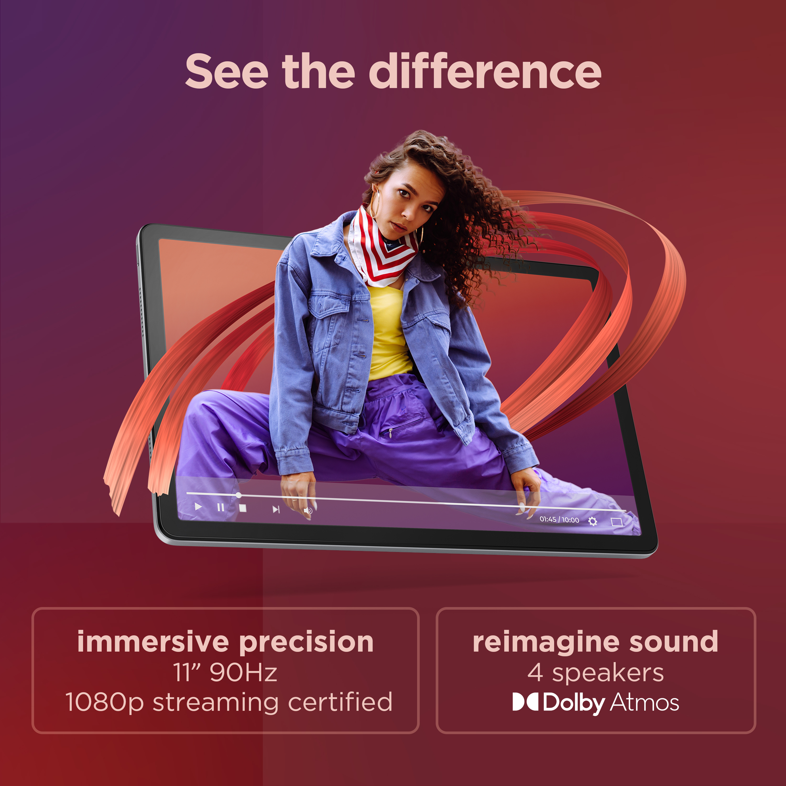 Lenovo - Tablet Lenovo Tab M11 TB-330FU 11" (8 / 128GB) 90Hz WiFi Cinzento + Capa + Pen