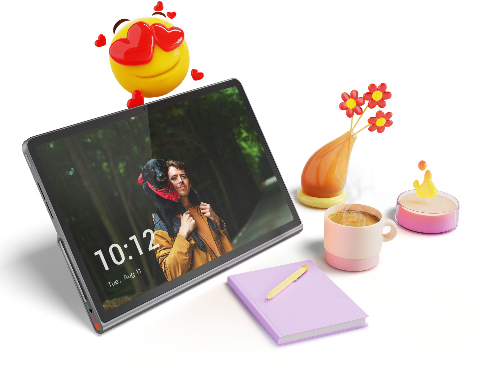 Lenovo - Tablet Lenovo Tab Plus TB351F 11.5" (8 / 256GB) 2K 90Hz WiFi Cinzento