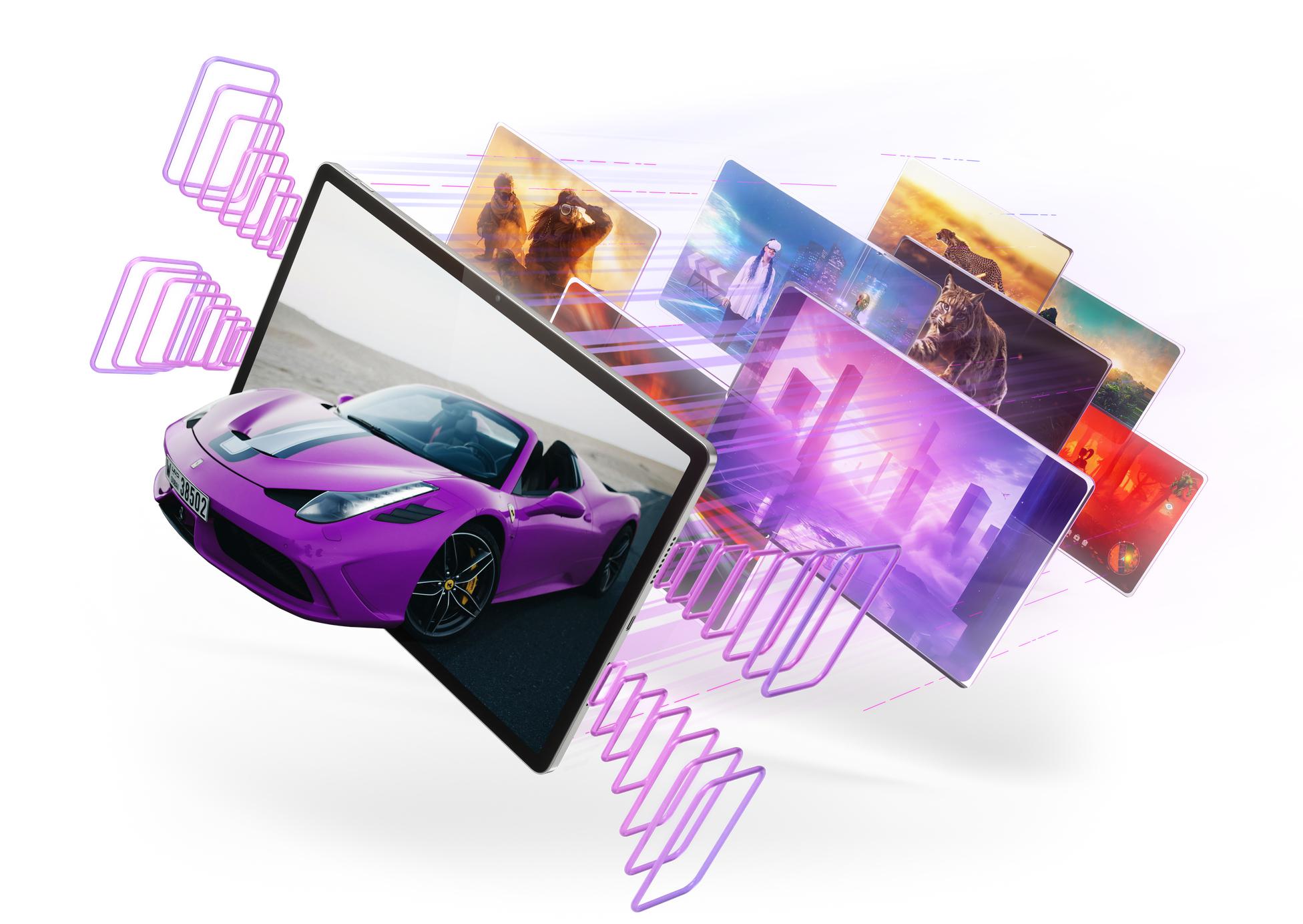 Lenovo - Tablet Lenovo Idea Tab Pro TB373FU 12.7" (8 / 256GB) 3K 144Hz WiFi Cinzento + Capa Teclado + Pen
