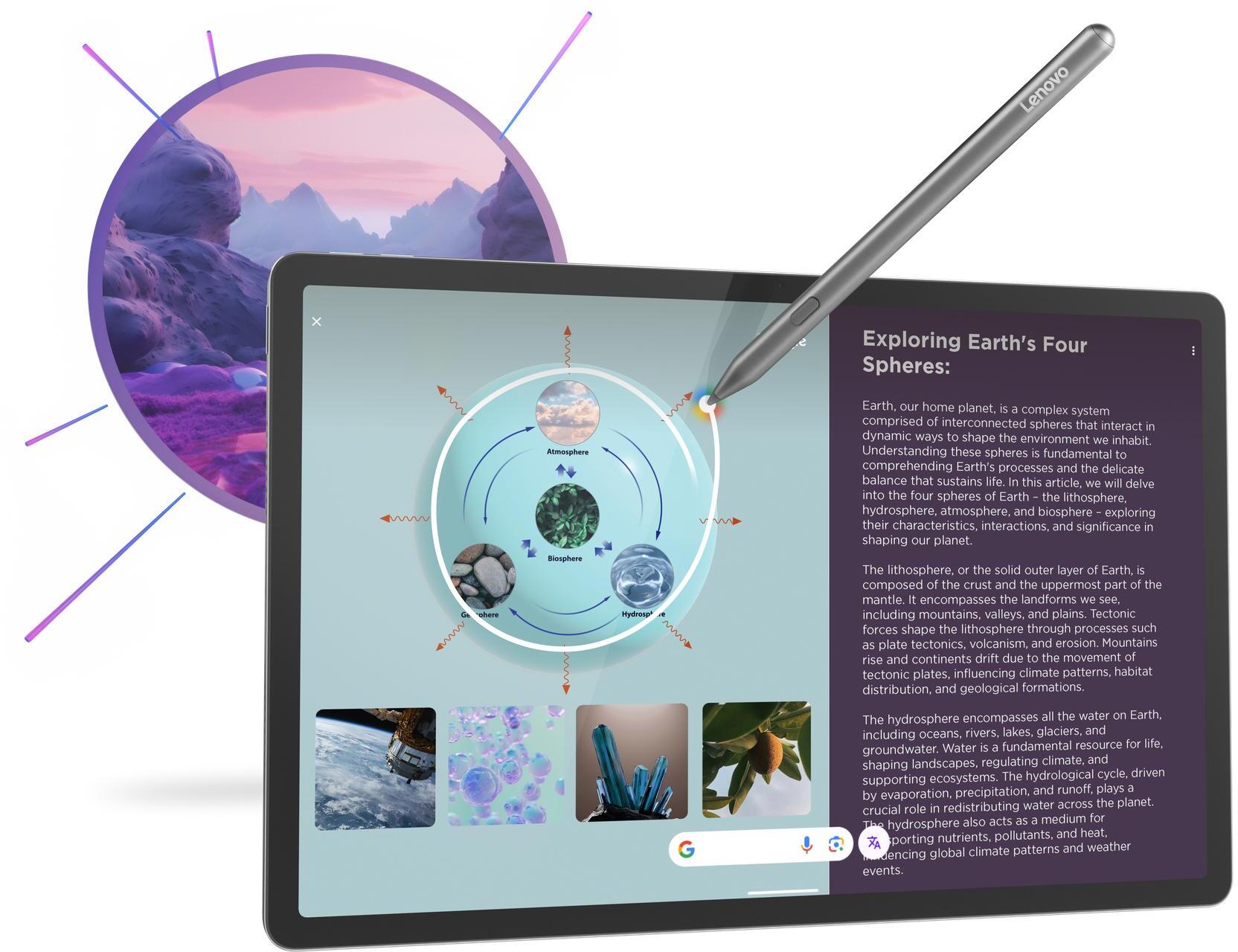 Lenovo - Tablet Lenovo Idea Tab Pro TB373FU 12.7" (8 / 256GB) 3K 144Hz WiFi Cinzento + Capa Teclado + Pen