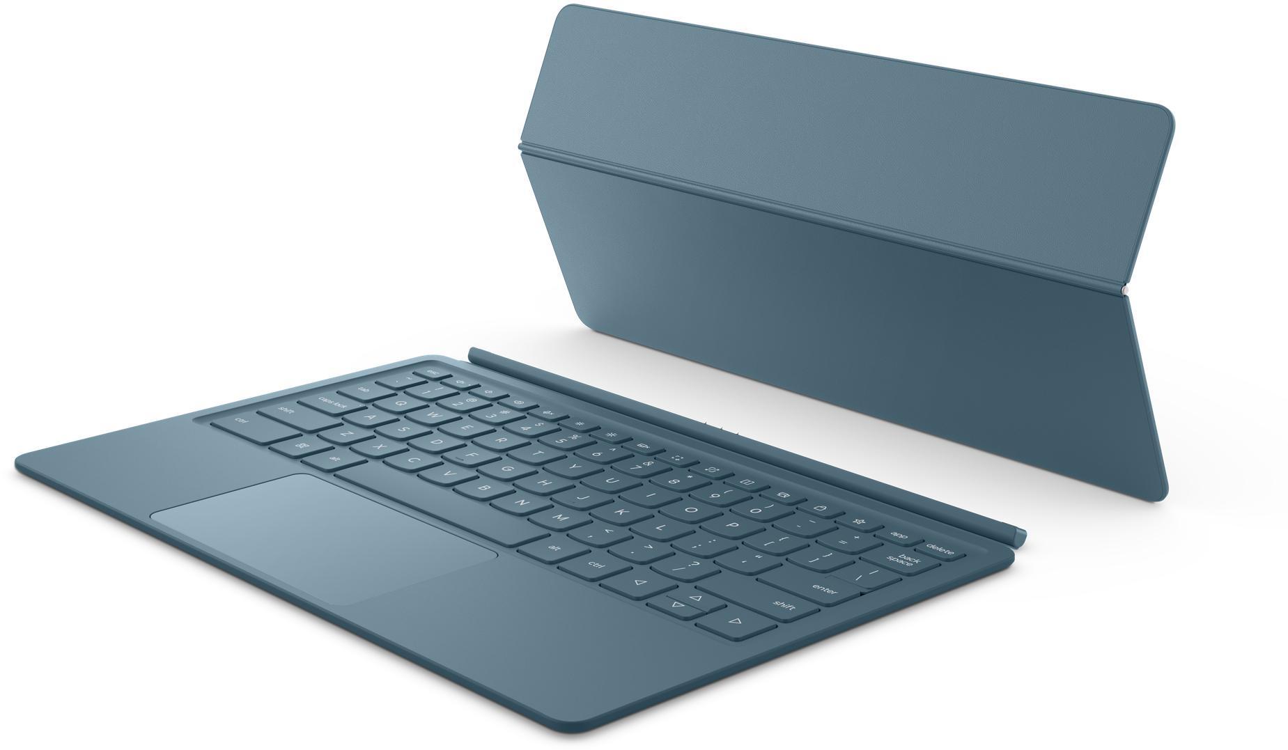 Lenovo - Tablet Lenovo Yoga Tab Plus TB520FU 12.7" (16 / 256GB) 3K 144Hz WiFi Tidal Teal + Capa Teclado + Pen