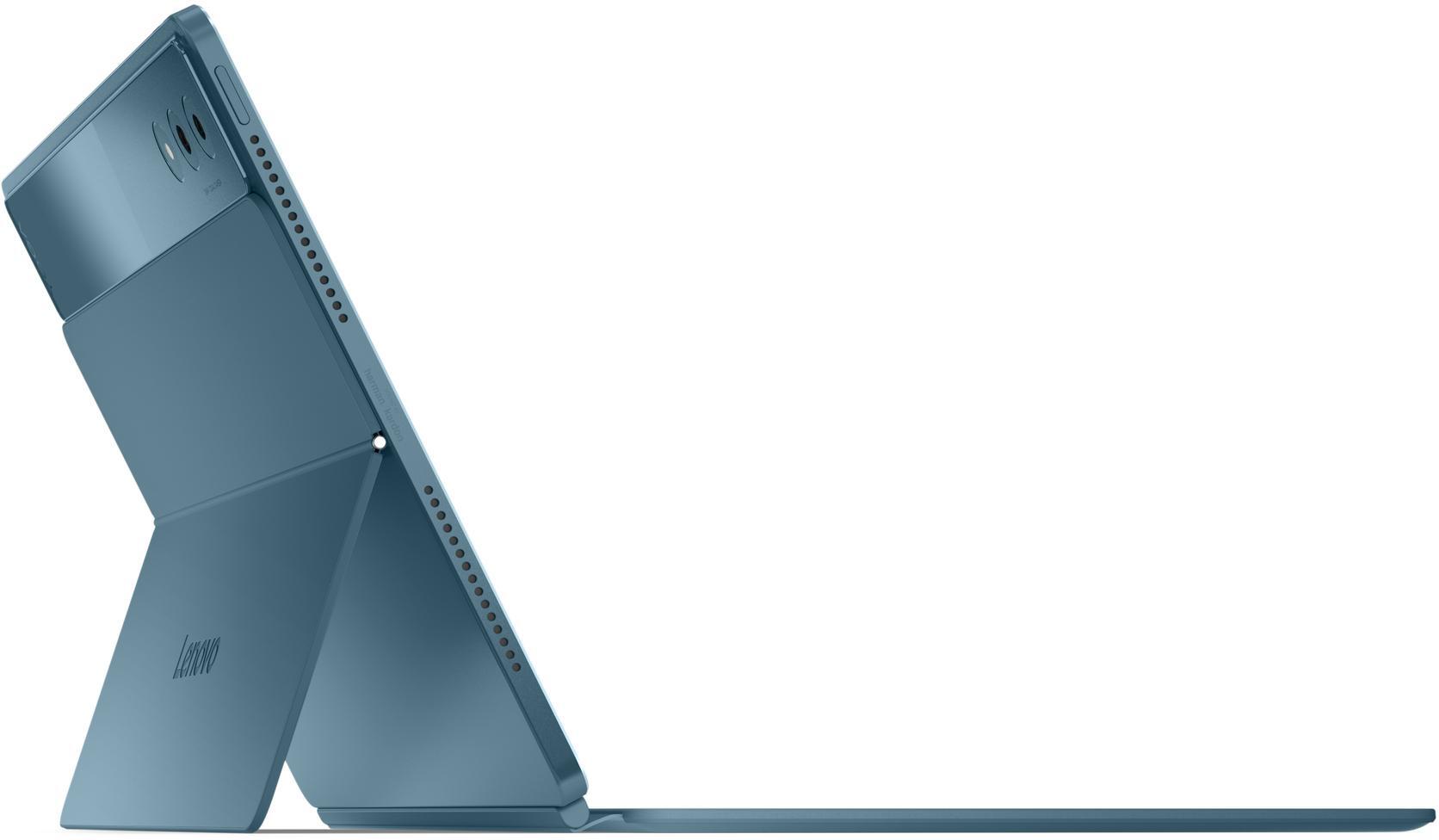 Lenovo - Tablet Lenovo Yoga Tab Plus TB520FU 12.7" (16 / 256GB) 3K 144Hz WiFi Tidal Teal + Capa Teclado + Pen