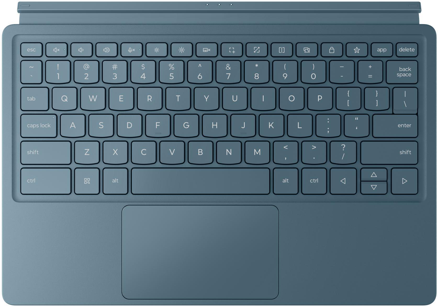 Lenovo - Tablet Lenovo Yoga Tab Plus TB520FU 12.7" (16 / 256GB) 3K 144Hz WiFi Tidal Teal + Capa Teclado + Pen