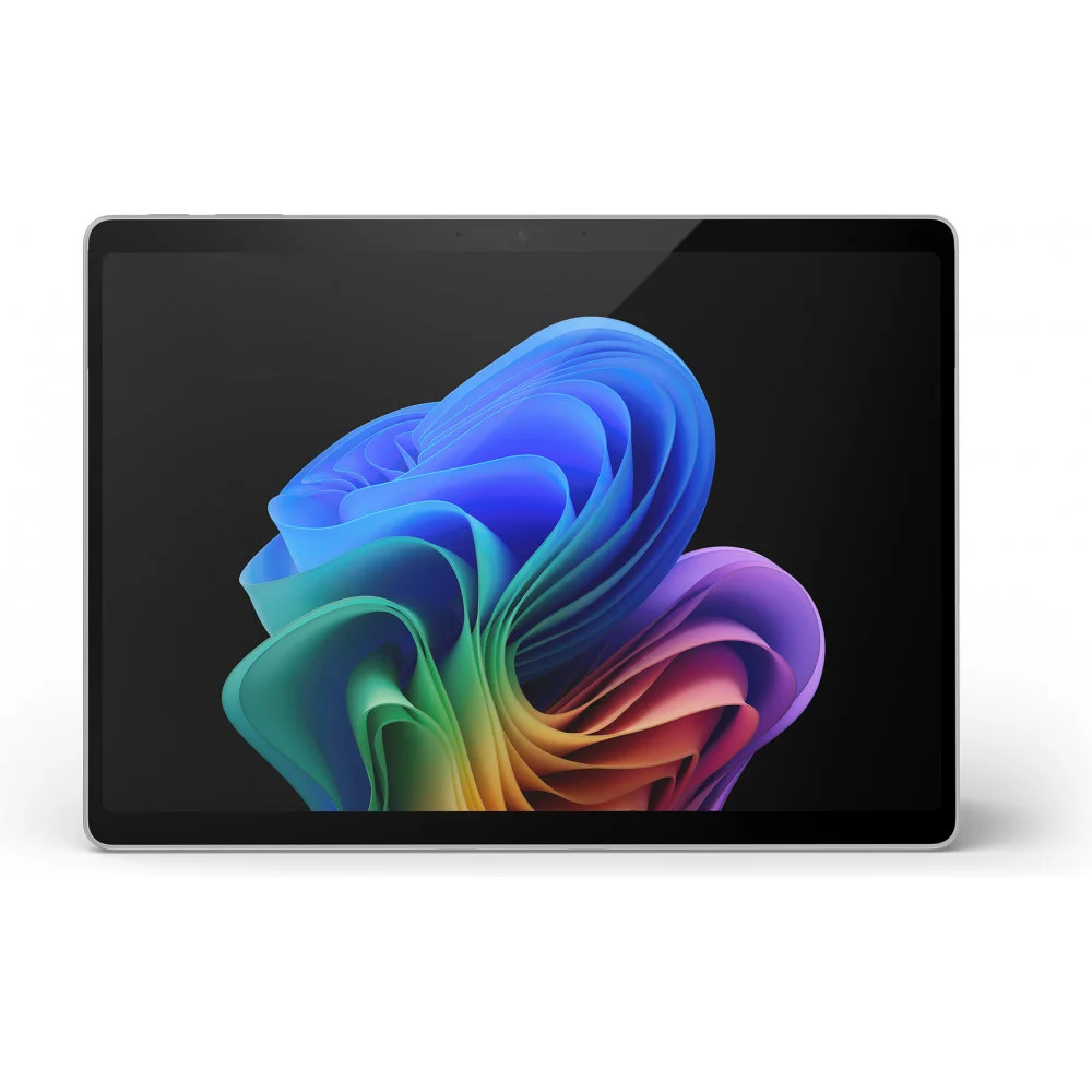 Microsoft - Microsoft Surface Pro Copilot+ PC 13" Snapdragon X Elite X1E-80-100 (12 Cores) 16GB RAM 512GB SSD OLED Wi-Fi 7 Windows 11 Pro Platina