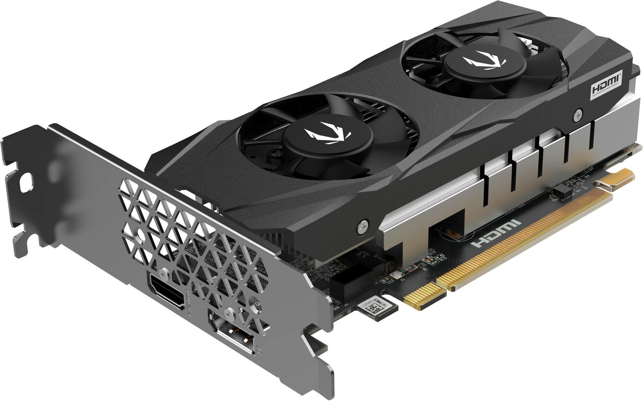 ZOTAC - Gráfica ZOTAC GeForce® RTX 3050 Dual Fan LP 6GB GDDR6