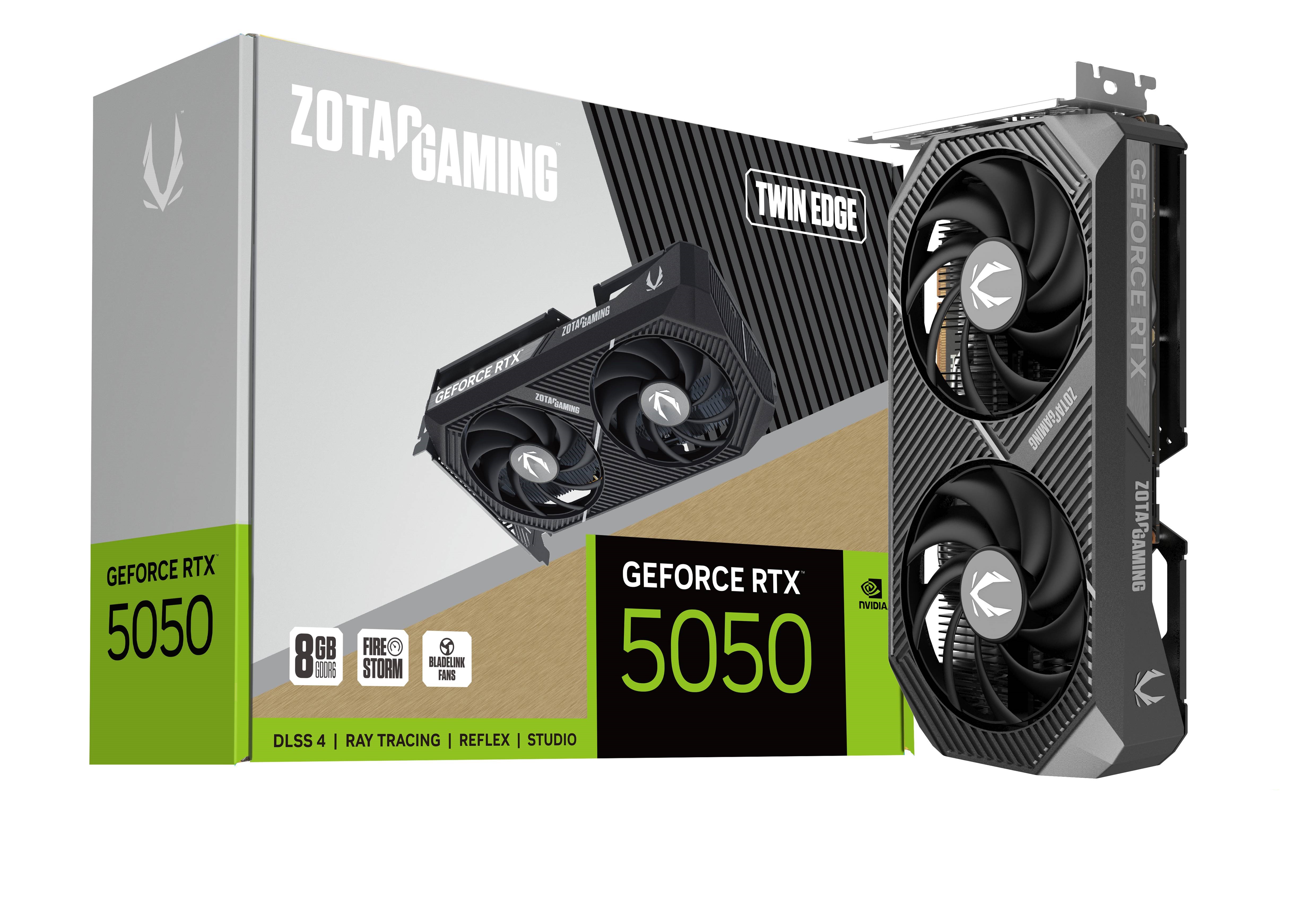 Picture of Picture of Gráfica ZOTAC GeForce® RTX 5050 Twin Edge 8GB GDDR7 DLSS4