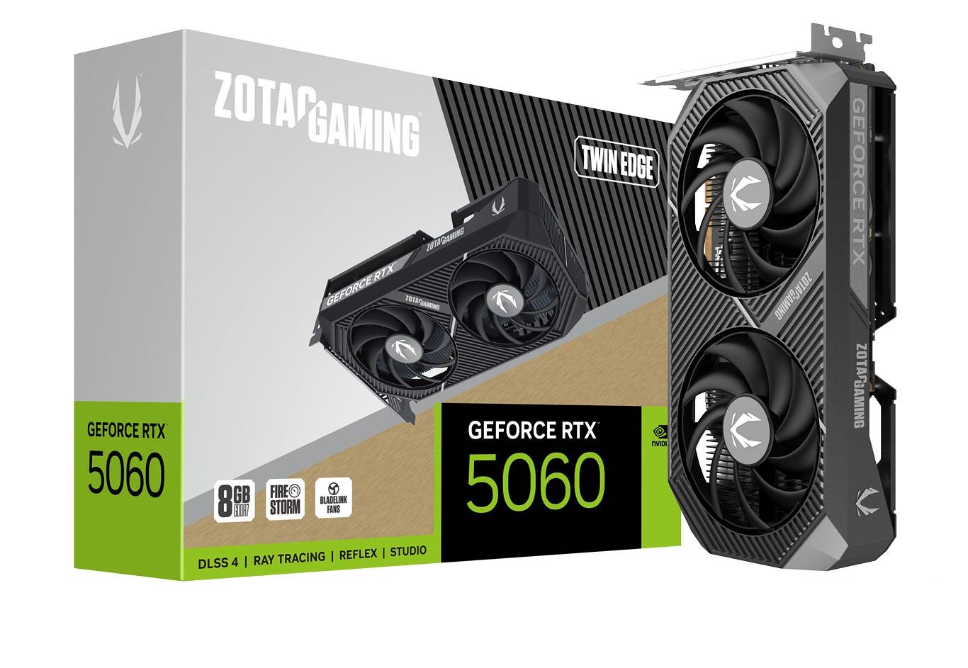 Picture of Picture of Gráfica ZOTAC GeForce® RTX 5060 Twin Edge 8GB GDDR7 DLSS4