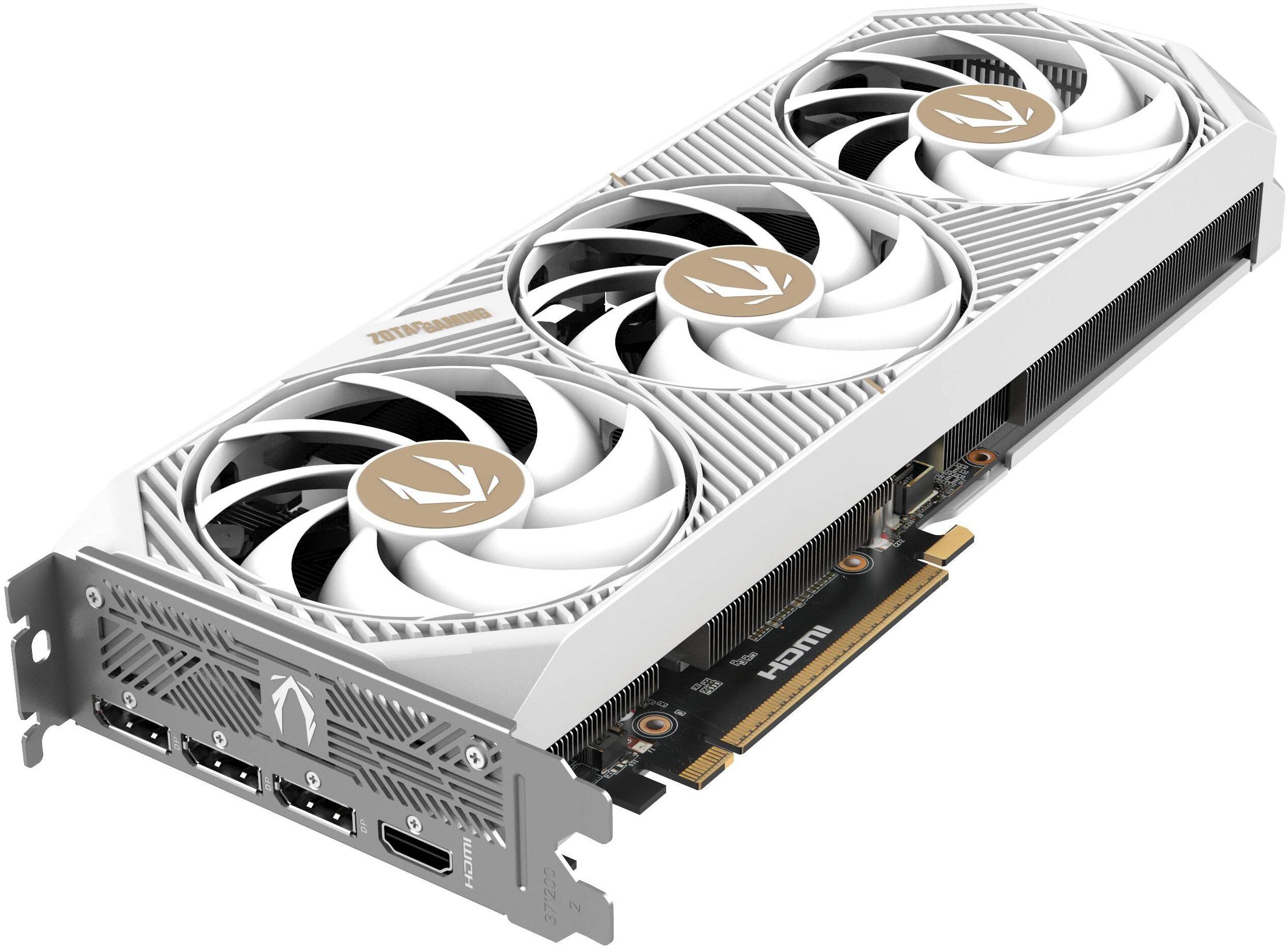 ZOTAC - Gráfica ZOTAC GeForce® RTX 5070 Amp White 12GB GDDR7 DLSS4