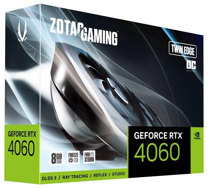 ZOTAC - Gráfica ZOTAC GeForce® RTX 4060 Twin Edge OC 8GB GDDR6 DLSS3