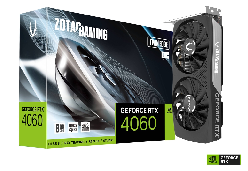 Picture of Picture of Gráfica ZOTAC GeForce® RTX 4060 Twin Edge OC 8GB GDDR6 DLSS3