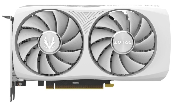 ZOTAC - Gráfica ZOTAC GeForce® RTX 4060 Twin Edge White Edition 8GB GDDR6 DLSS3