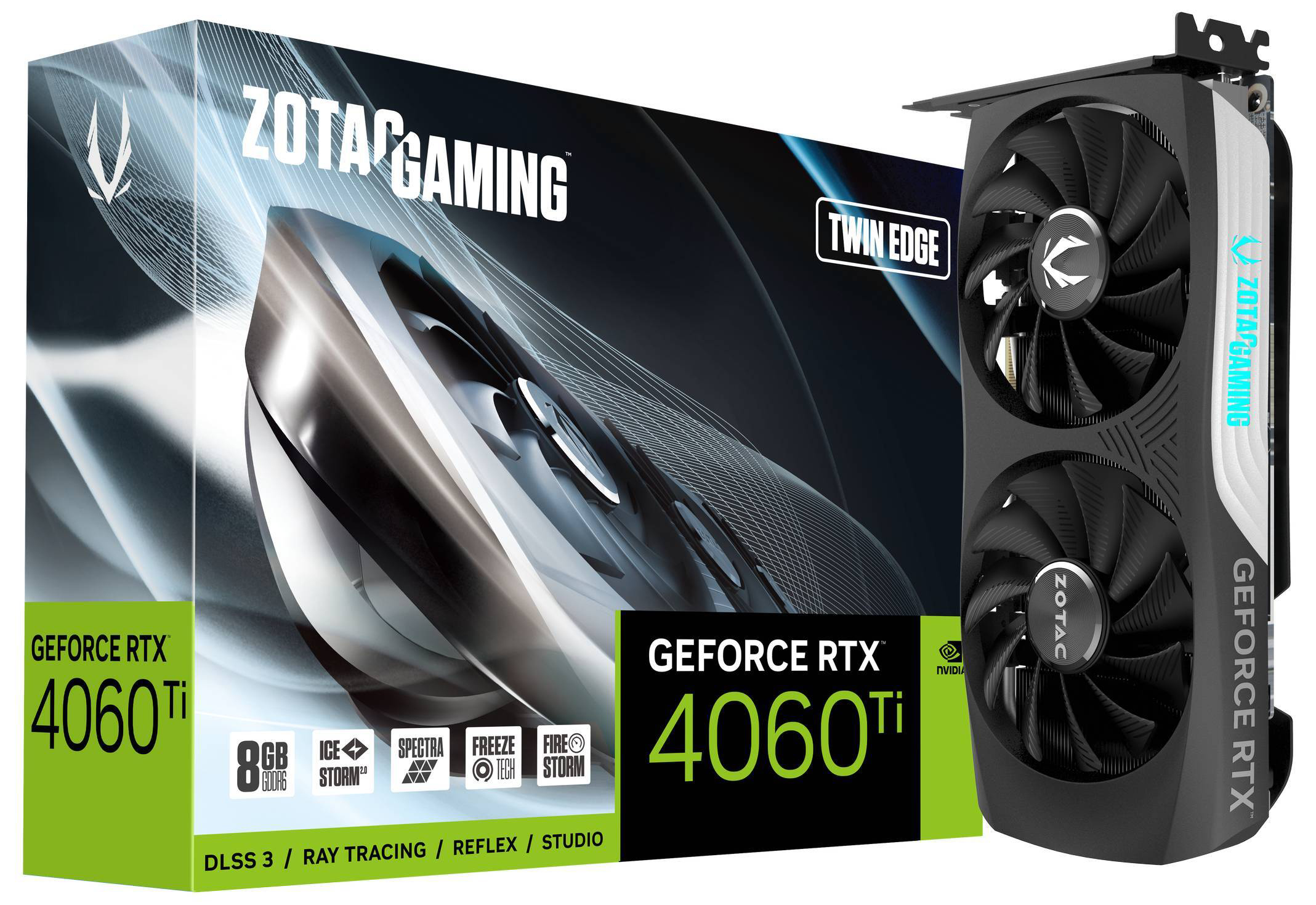 Picture of Picture of Gráfica ZOTAC GeForce® RTX 4060 Ti Twin Edge 8GB GDDR6 DLSS3