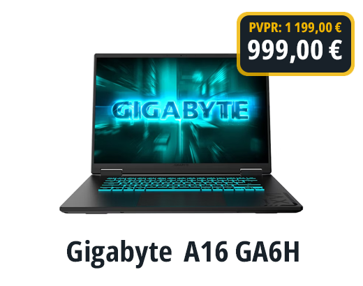 Portátil Gigabyte 9RGA6I75THFHJK0PT0