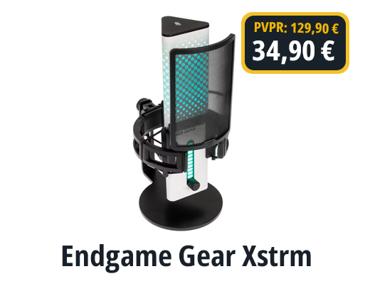 Microfone Endgame Gear Xstrm EGG-XST-WHT