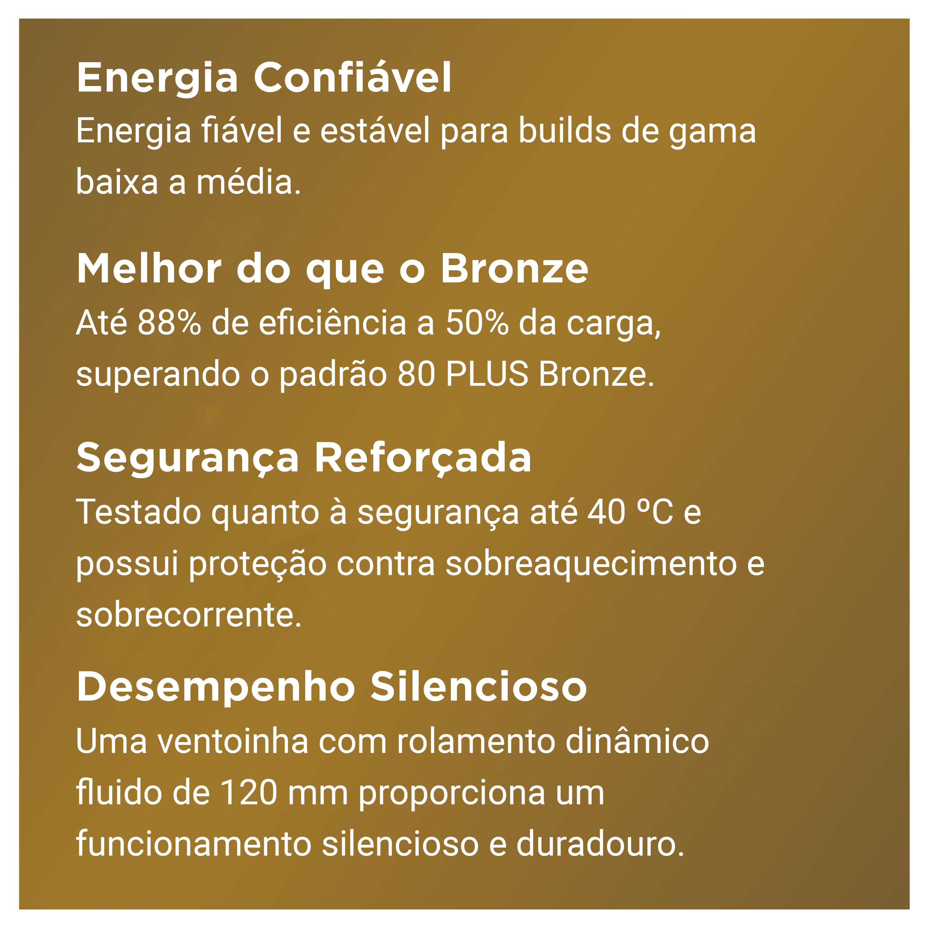 Bronze Fontes de Alimentação