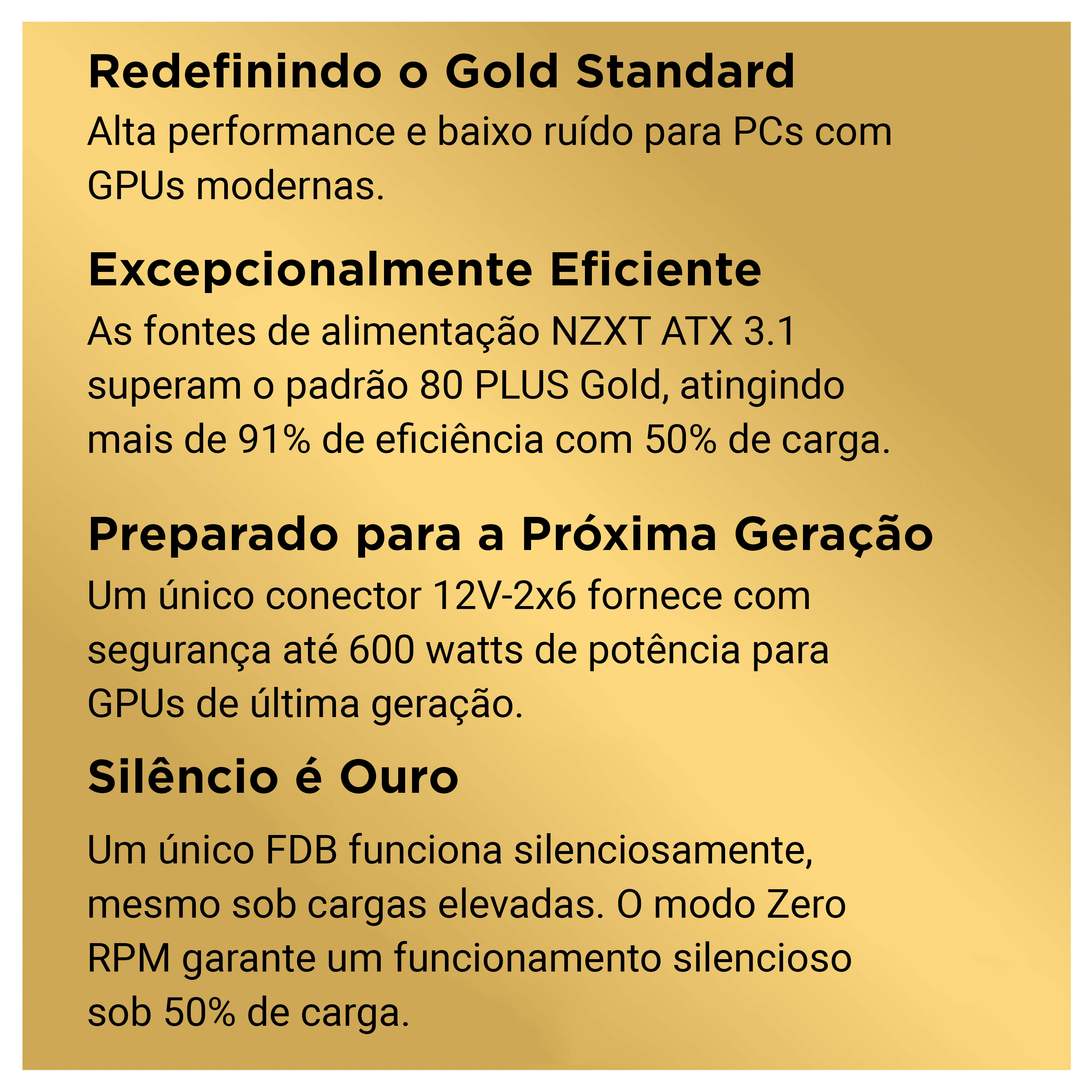 Gold Fontes de Alimentação