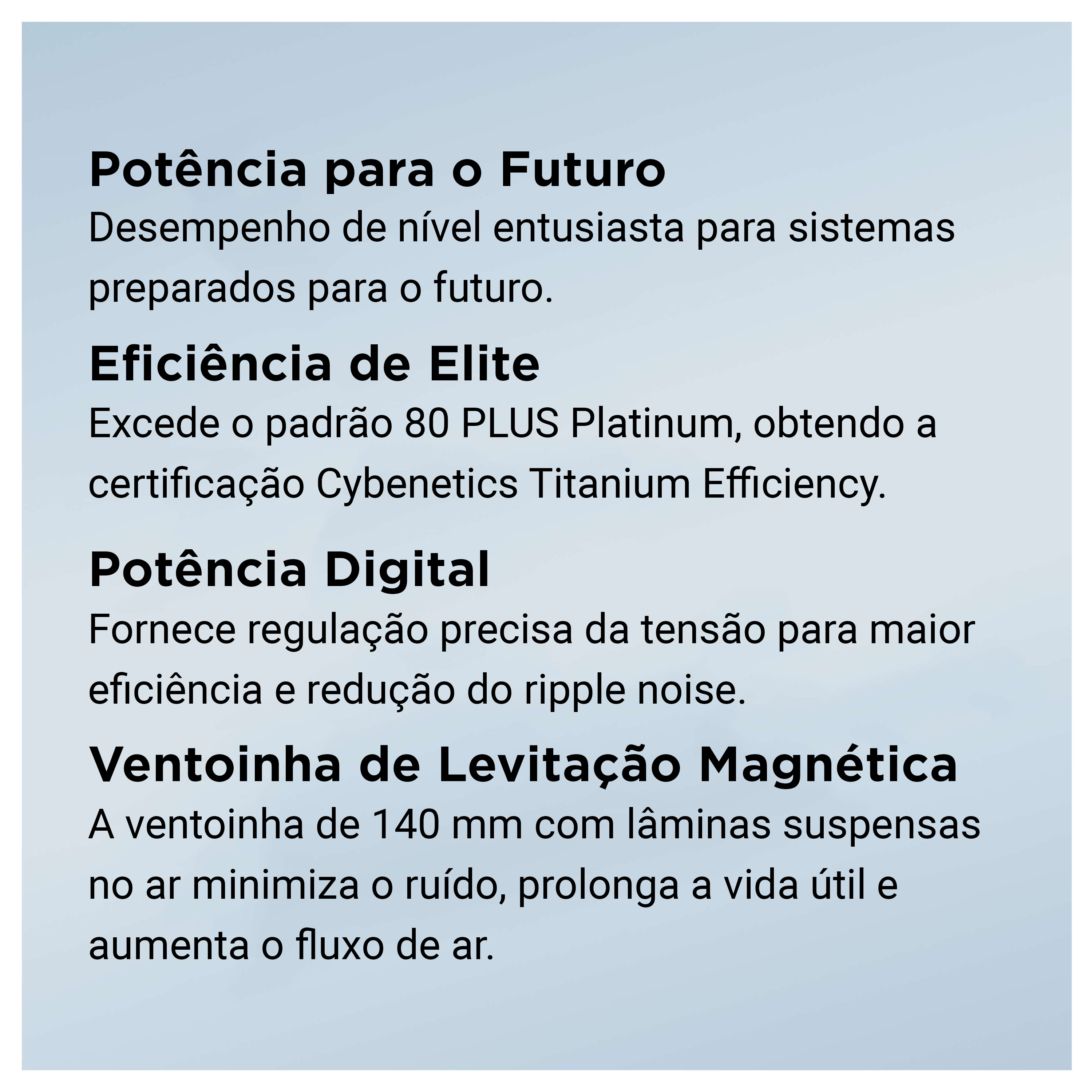 Platinum Fontes de Alimentação