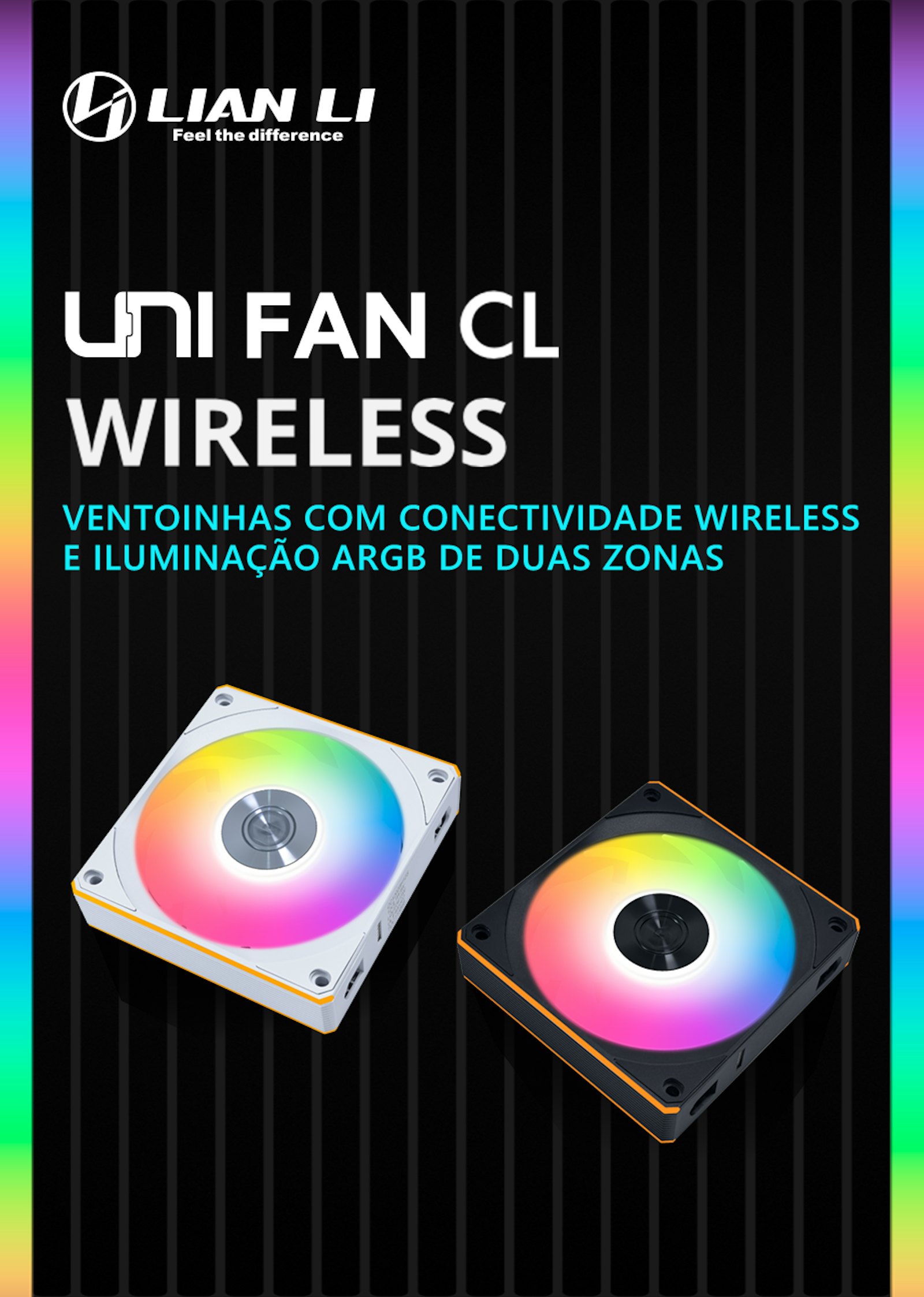 Ventoinha Lian Li UNI FAN CL120 Wireless