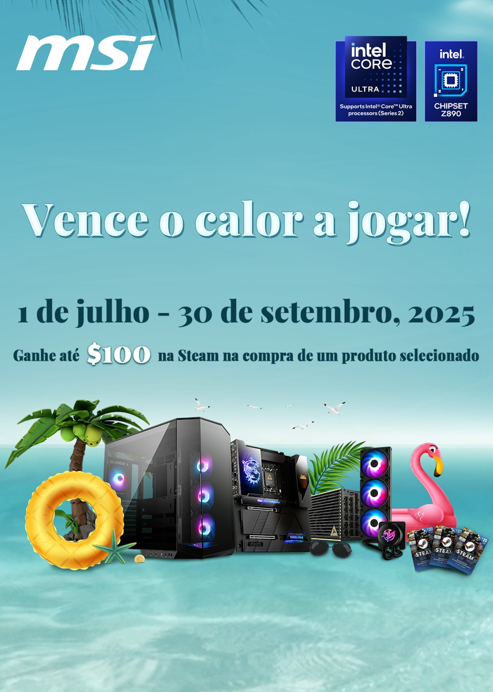 Picture of Compra uma motherboard, um AIO, uma fonte de alimentação ou uma caixa de PC elegíveis e recebe um código Steam!