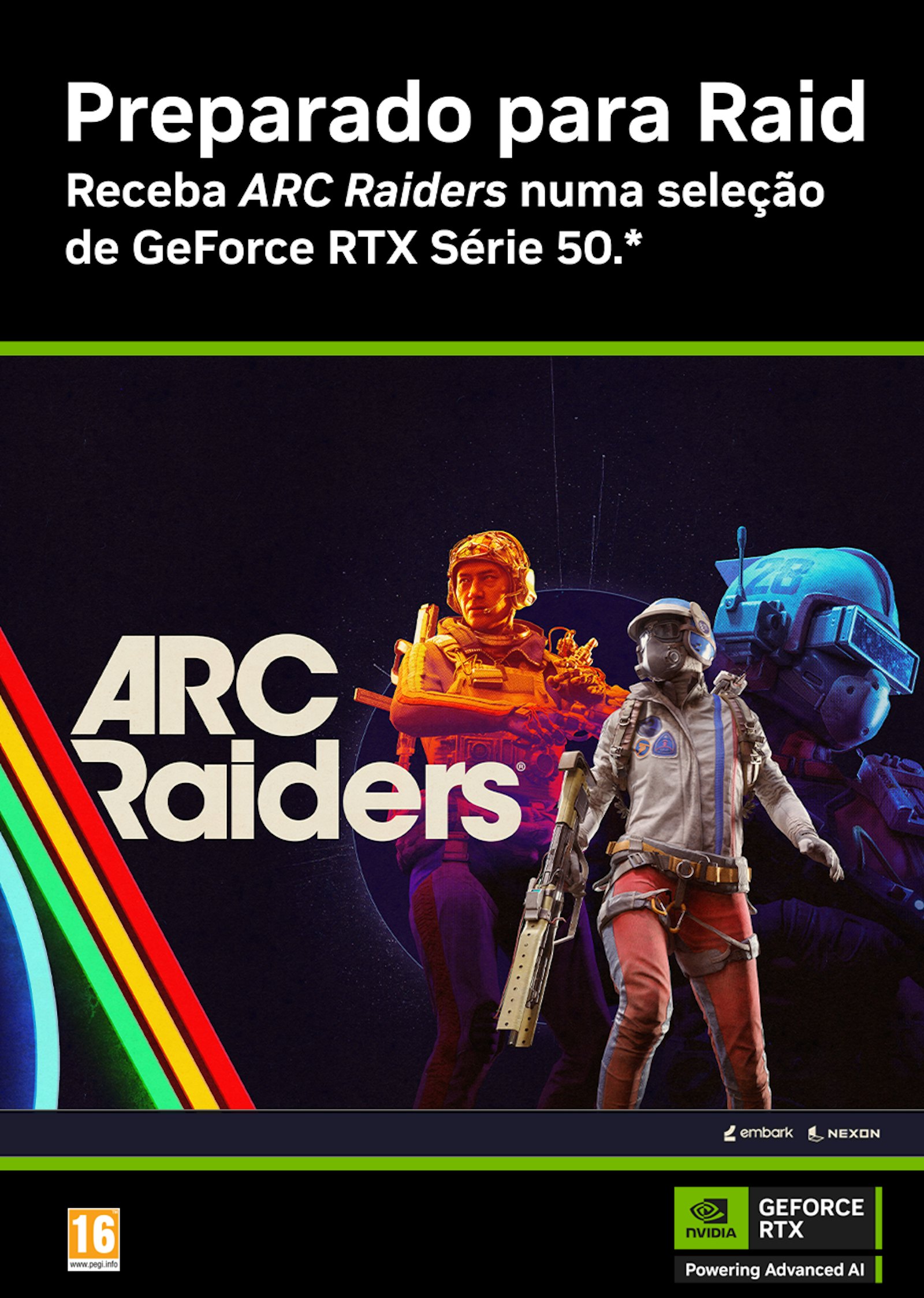 Picture of Receba ARC Raiders numa seleção de GeForce RTX Série 50.*