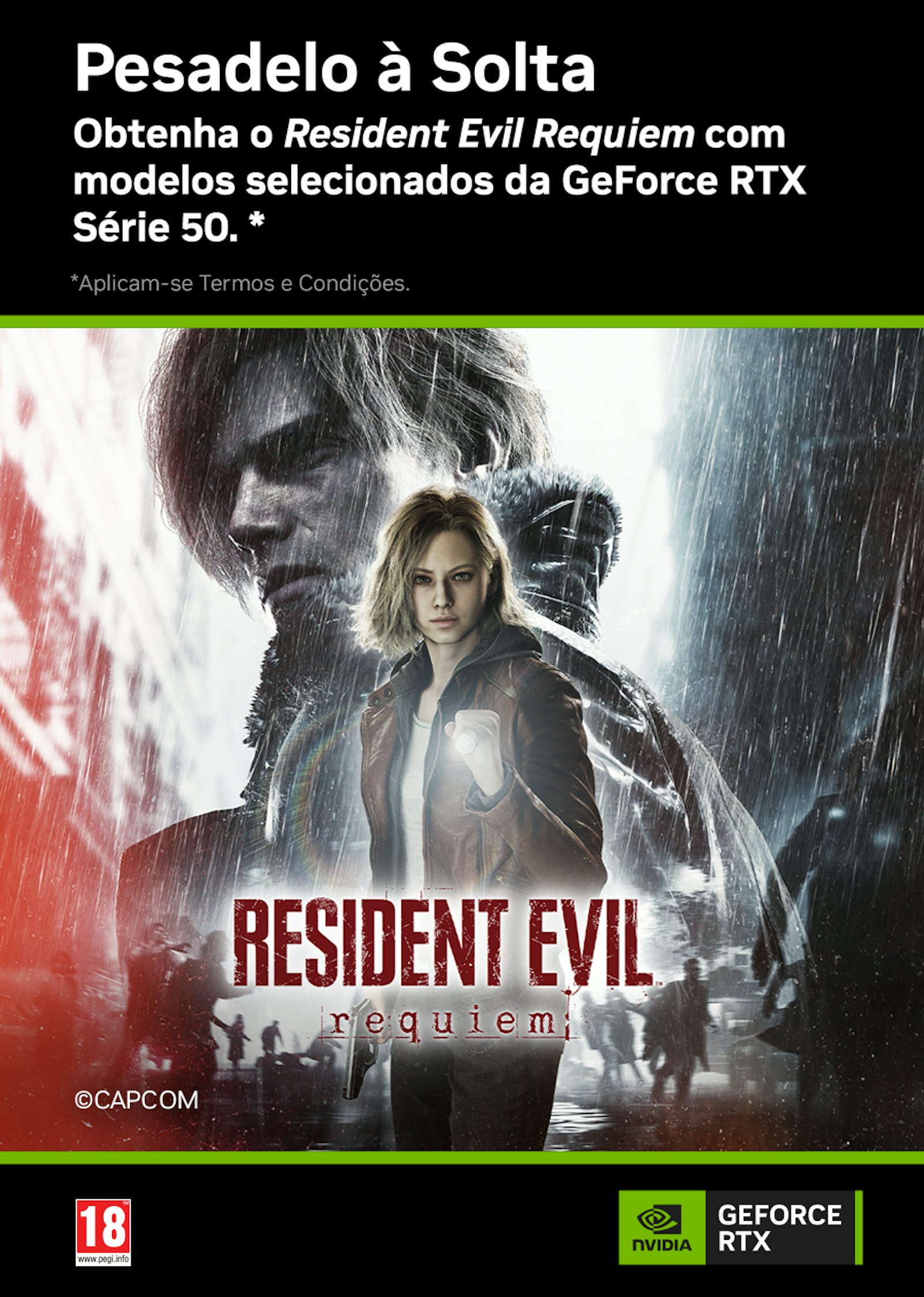 Picture of Obtenha o Resident Evil Requiem com modelos selecionados da GeForce RTX Série 50