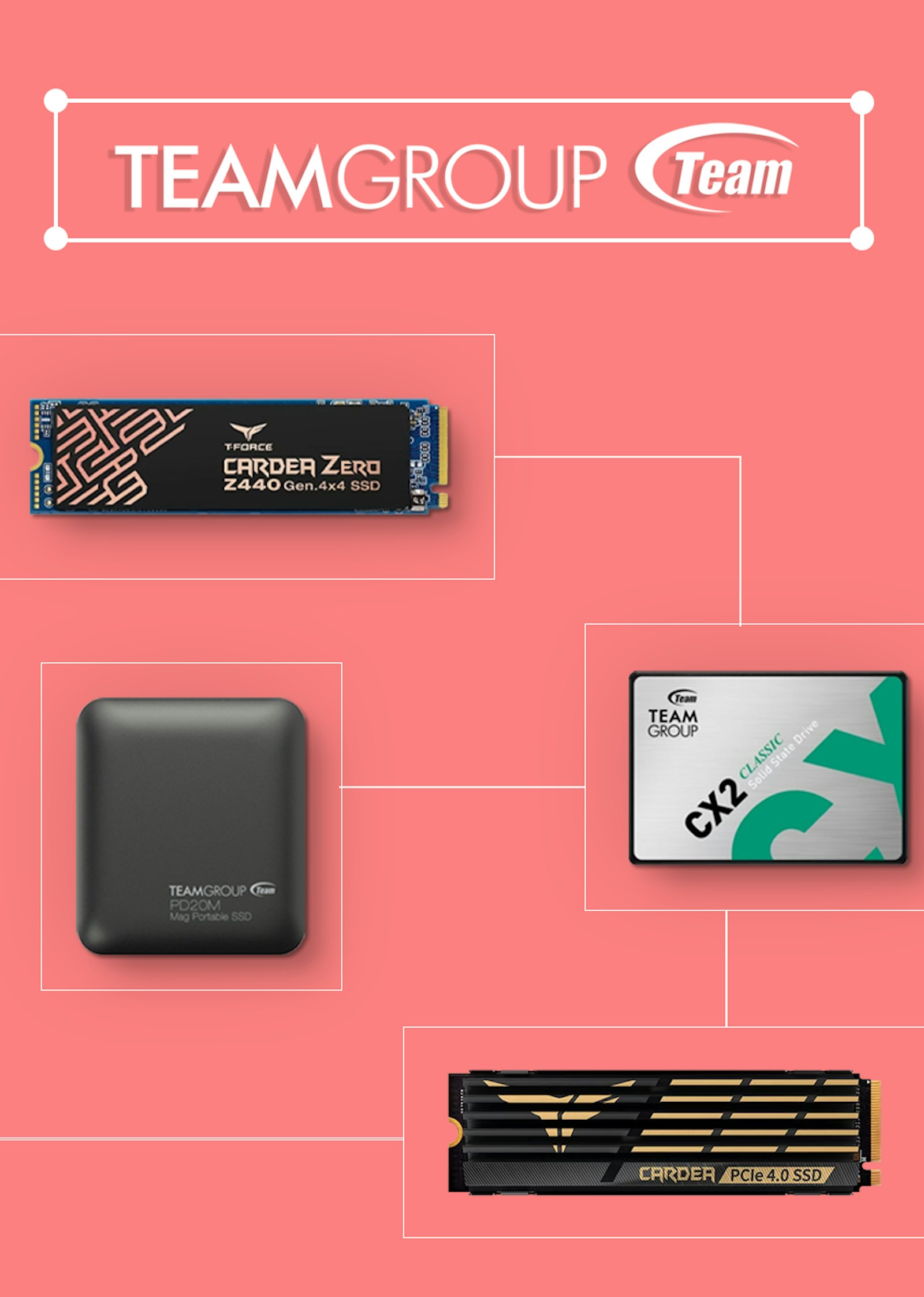 Produtos TeamGroup na Techlovers