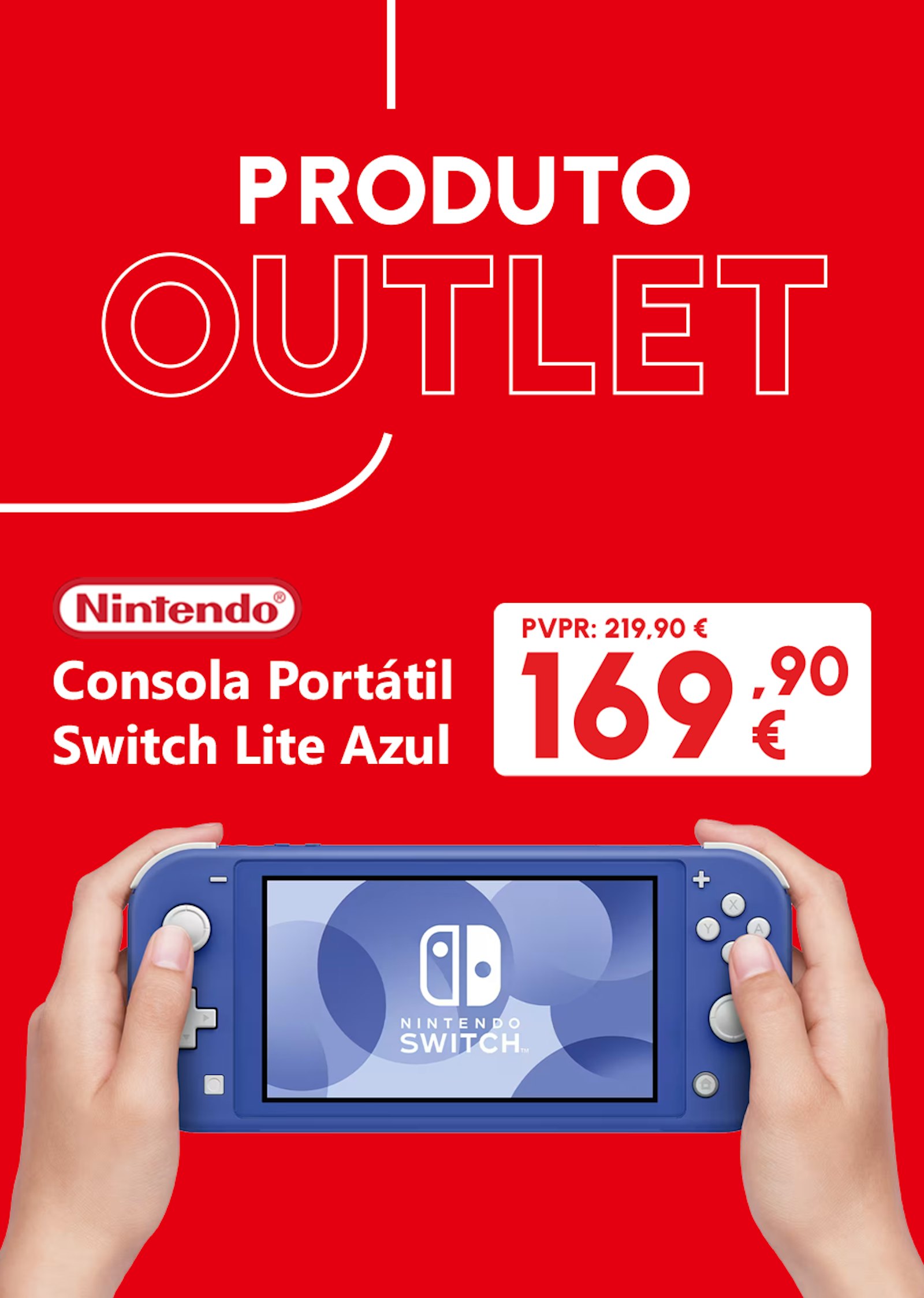 Picture of Consola portátil Nintendo switch lite azul