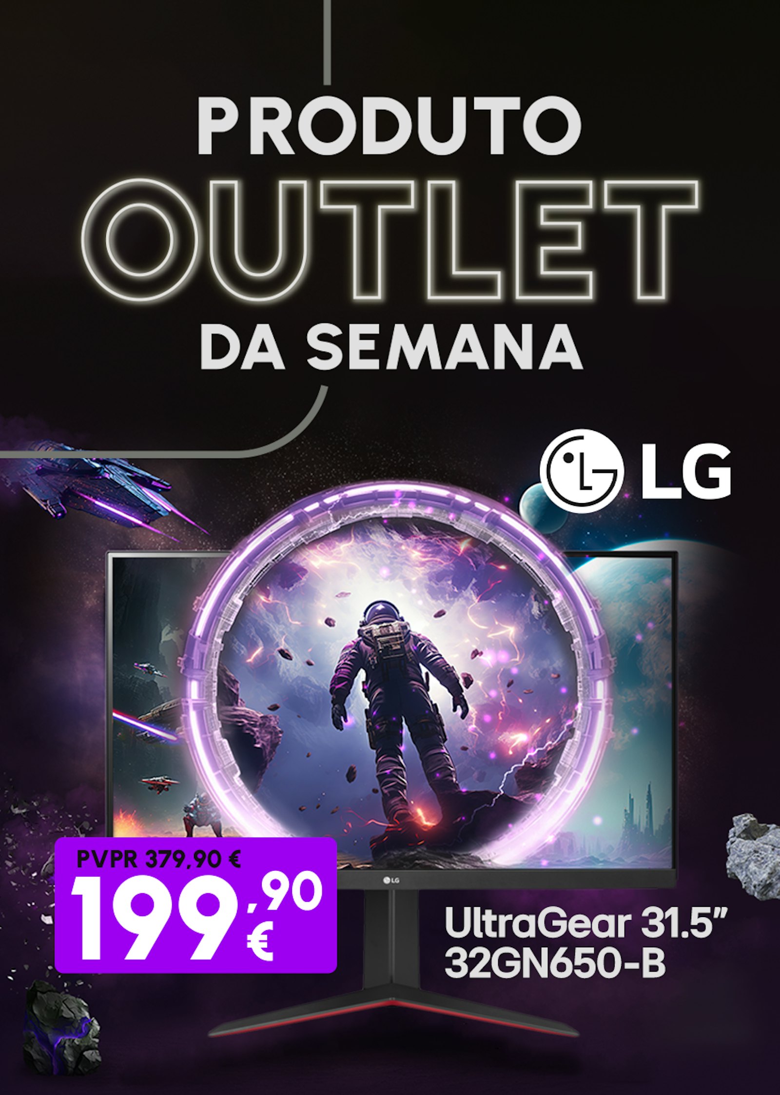 Descontos e promoções outlet