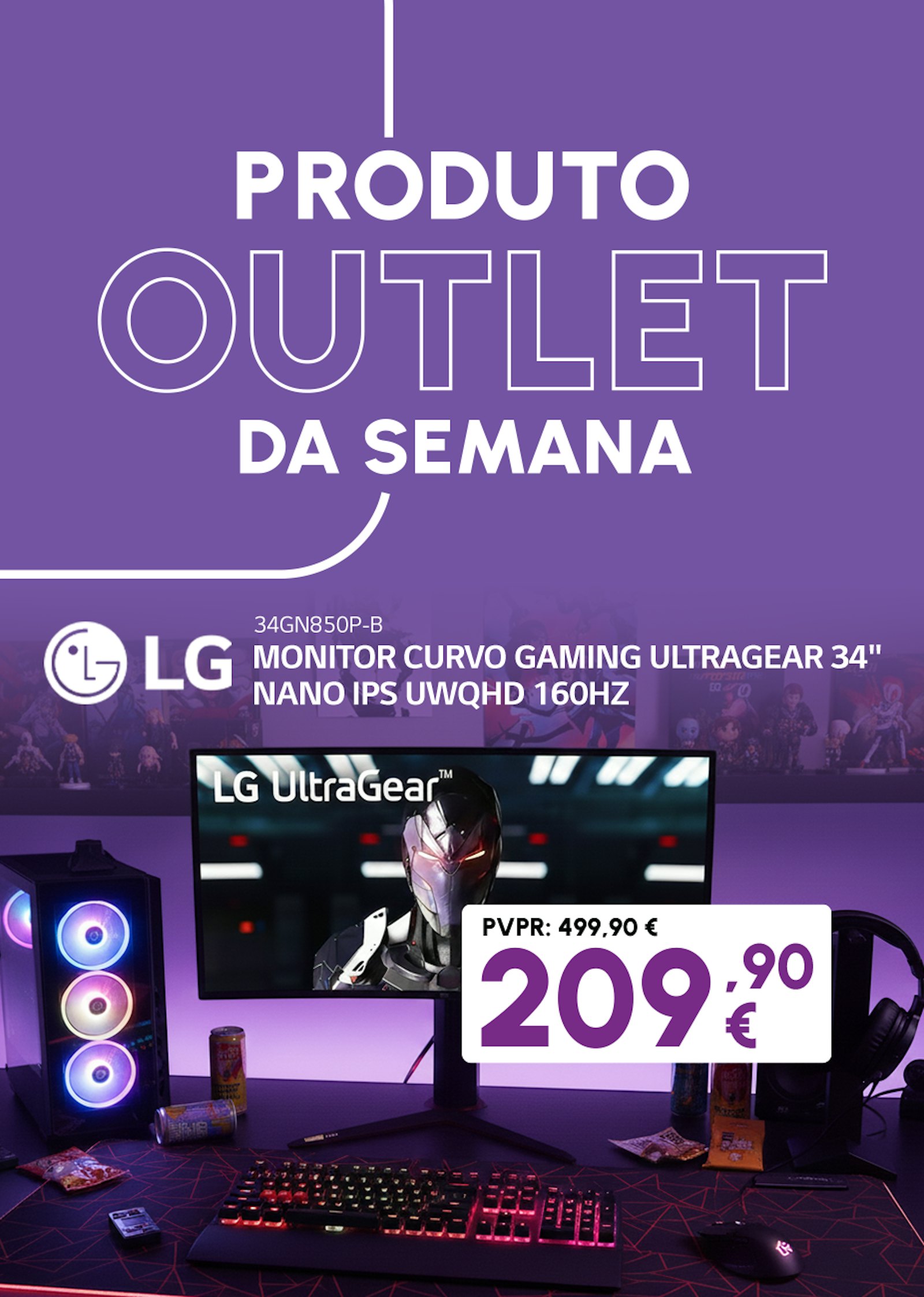 Picture of Monitor Curvo Gaming LG UltraGear