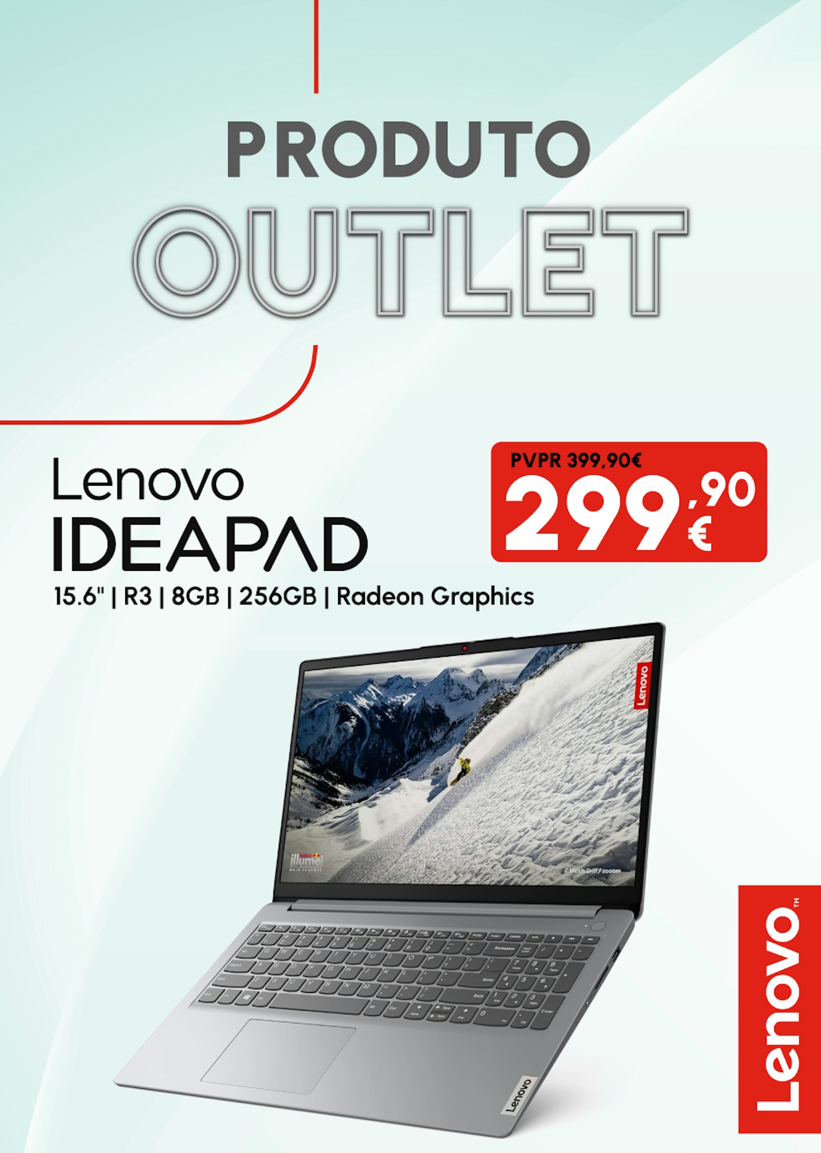 Descontos e promoções outlet