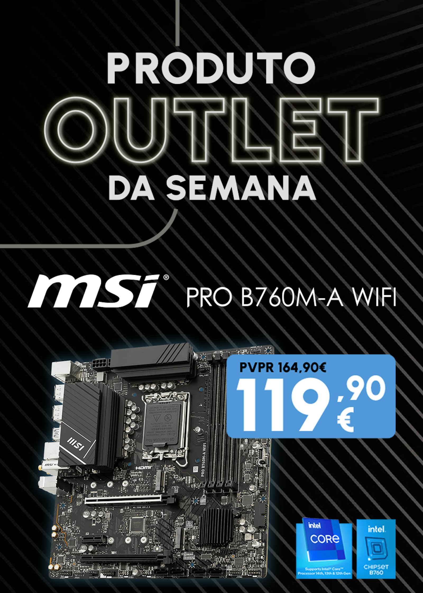 Descontos e promoções outlet