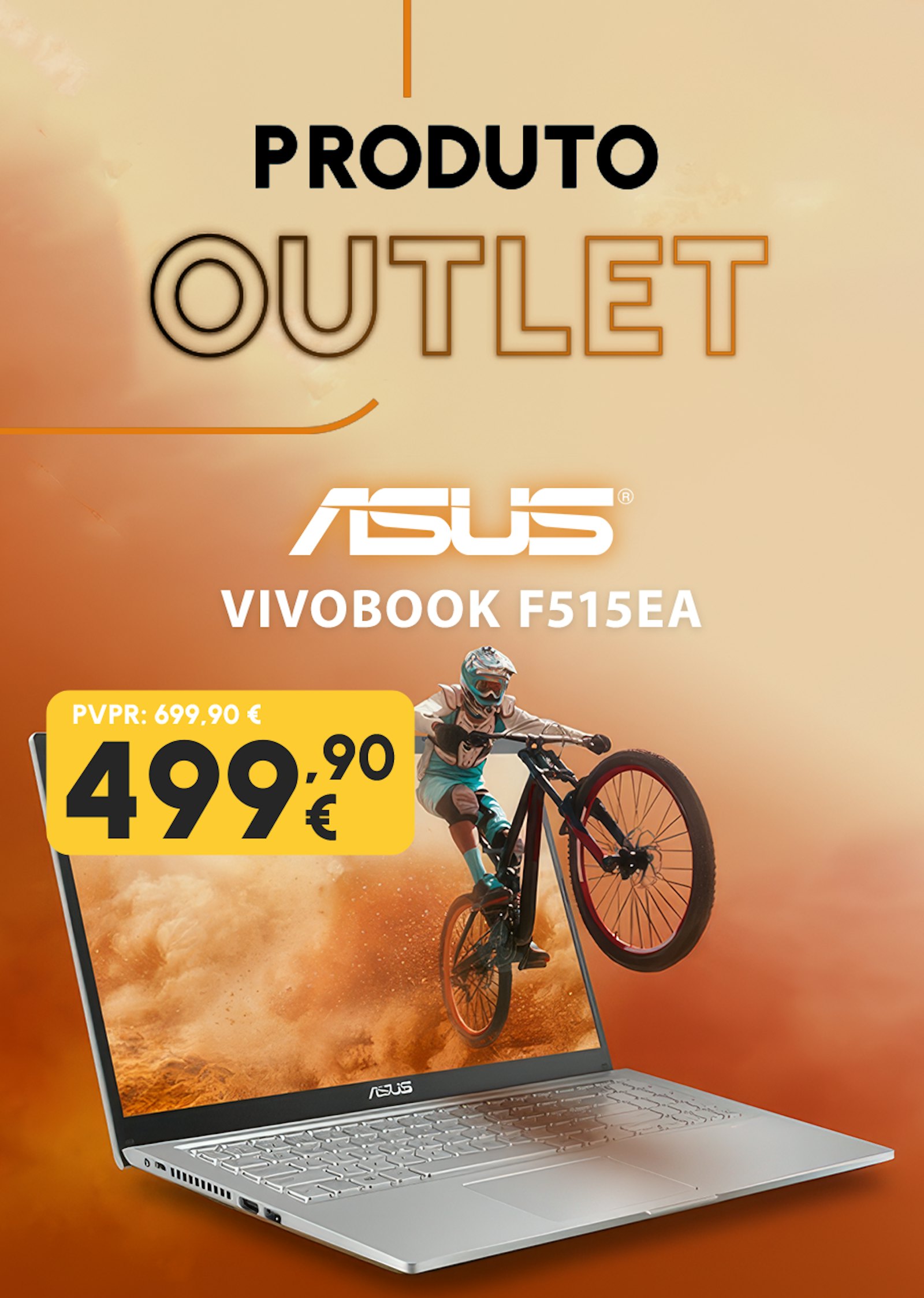 Descontos e promoções outlet