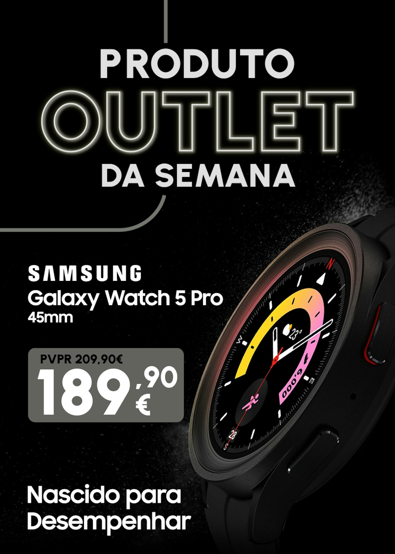 Descontos e promoções outlet