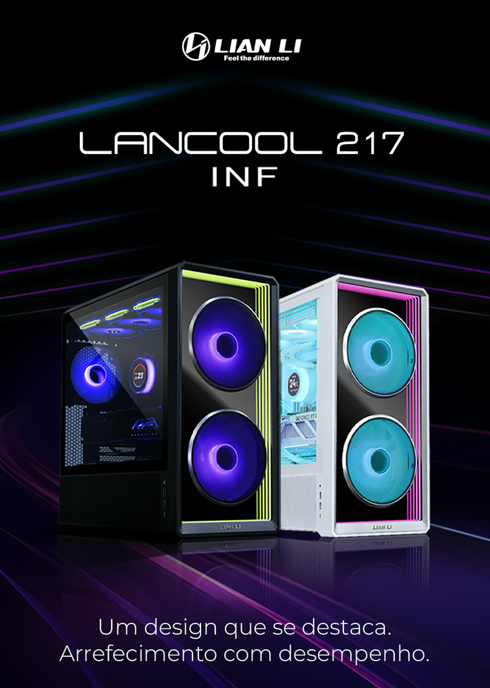 Picture of Caixa ATX Lian Li Lancool 217 Infinity