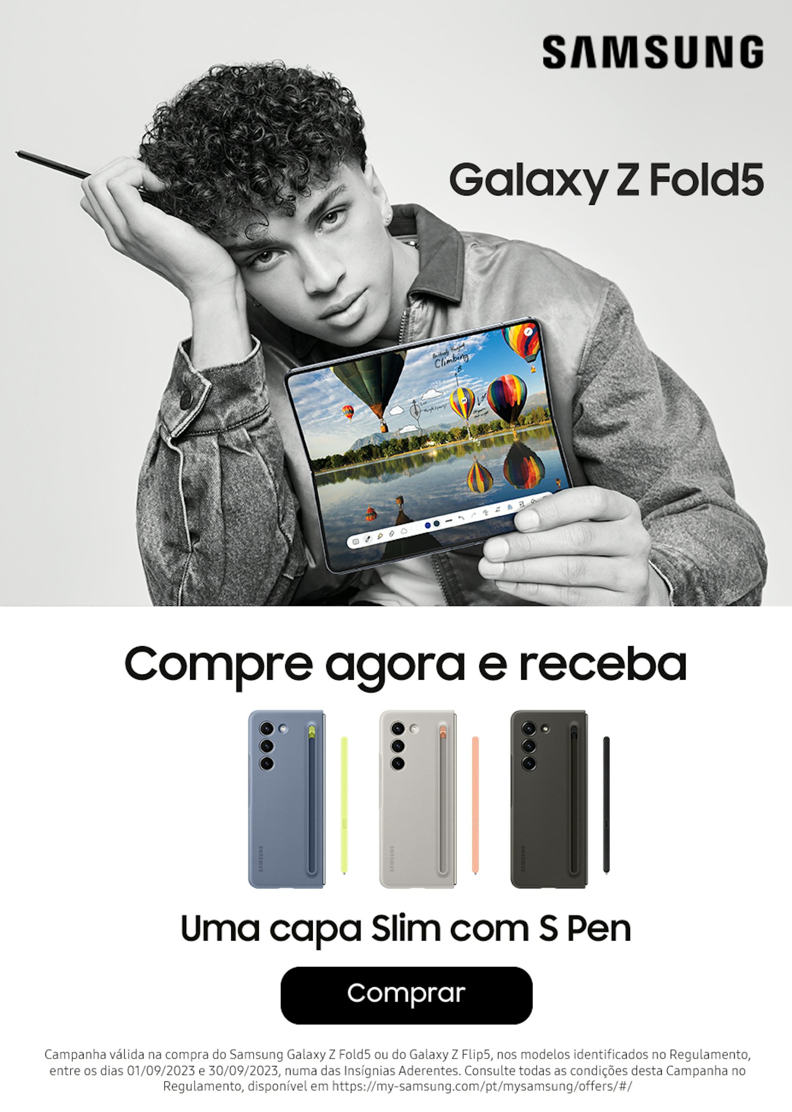 Samsung fold 5 + oferta capas