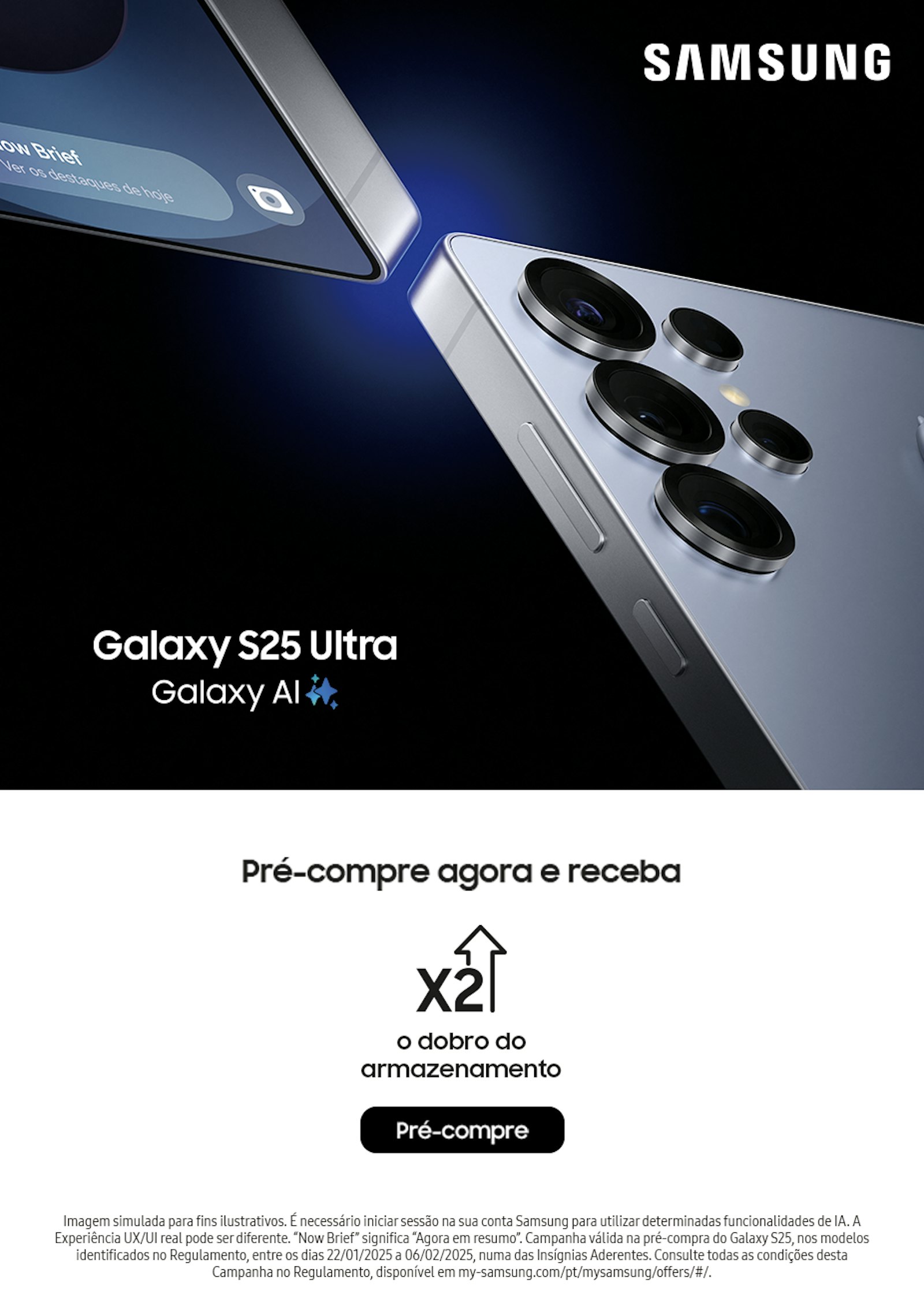 Conhece os novos smartphones Samsung Galaxy S25