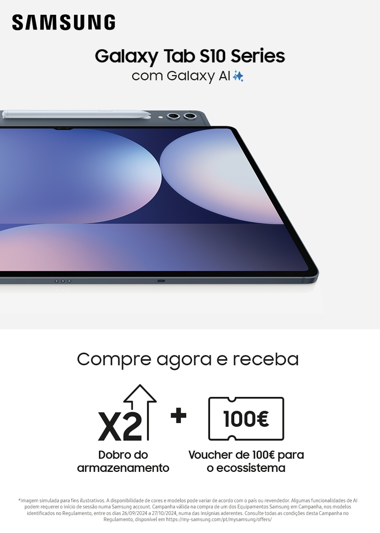 Lançamento TAB S10