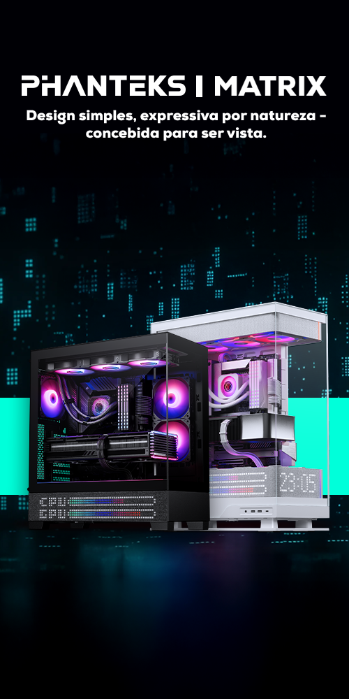 Picture of Lançamento Caixas Phanteks XT View Matrix, Evolv Series X2 e Ecrã Matrix