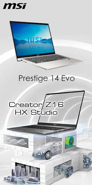 Portátil MSI Prestige &amp; Creator HX