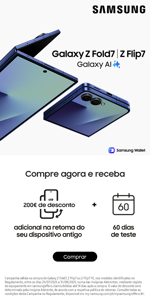 Picture of Lançamento novos telemóveis Samsung Galaxy Z Fold7 e Flip 7