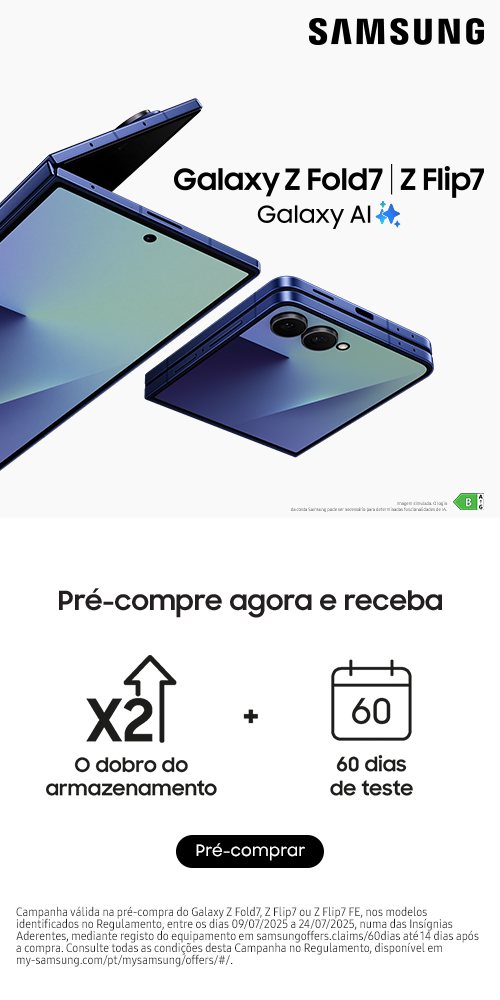 Picture of Lançamento novos telemóveis Samsung Galaxy Z Fold7 e Flip 7