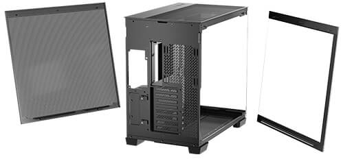 Antec - Caixa ATX Antec C8 Preto Vidro Temperado