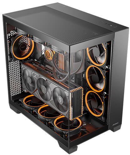 Antec - Caixa ATX Antec C8 Preto Vidro Temperado