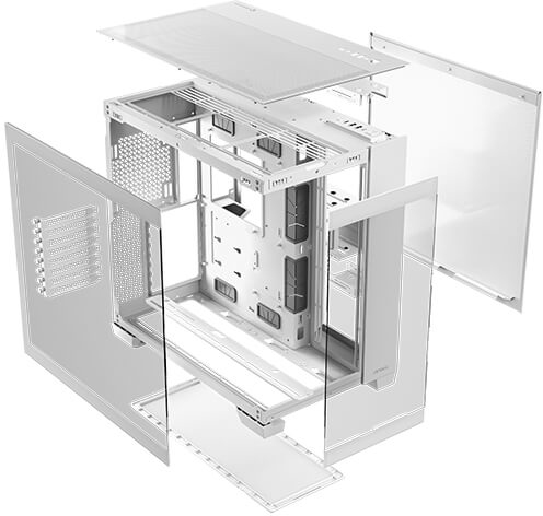 Antec - Caixa ATX Antec C8 Branco Vidro Temperado