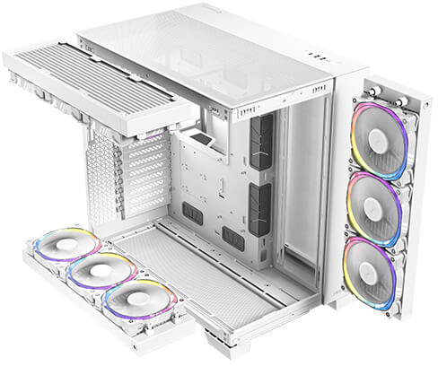 Antec - Caixa ATX Antec C8 Branco Vidro Temperado